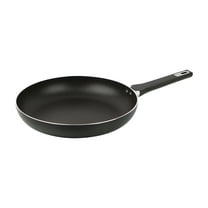 Mainstays Aluminum Nonstick Midweight 12in Frypan Black Dishwasher Safe