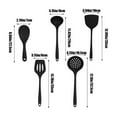 thumbnail image 3 of Mlkoz Kitchen & Dining, Multifunctional Kitchenware Five Piece Set Kitchen Spoon Cooking Shovel Colander Set Is Easy To Clean And Suitable For Various Cooking Needs, Women Gifts, 3 of 6