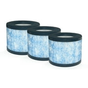 Nispira True HEPA Filter Replacement Compatible with Ibuki Air Purifier C102 MA-01CW, MA-18, Okaysou AirMic4S. 3 Packs