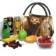 thumbnail image 3 of Fotbe Cow With Butterflies Lilies Bolsa Térmica Portátil con Estampado, Bolsa de Entrega de Alimentos Aislada, Bolsa Reutilizable de Gran Capacidad para Comidas y Supermercado, 3 of 6