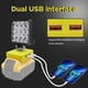 thumbnail image 2 of 16 LED Work Light Spotlights for 20V Lithium Battery, 2 of 3