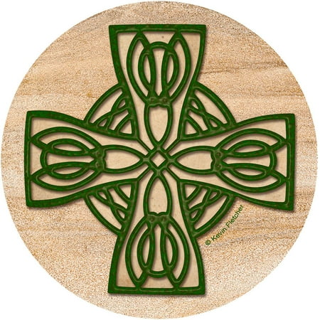 Thirstystone Drink Coasters Set, Celtic Cross