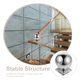 thumbnail image 3 of WASHWEPE Bola De Inoxidable Plateada Para De Y Escaleras Exteriores, 3 of 8