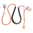 thumbnail image 2 of Outdoor Positioning Lanyard Arborist Fall Arrest Belt Equipment tool Adjustable Kit Mountaineering Rope 3M, 2 of 9