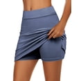 thumbnail image 4 of Ekouaer Women's Everyday Skort with Built-in Shorts Any Activities Light Summer Skirts Workout Gym, 4 of 6