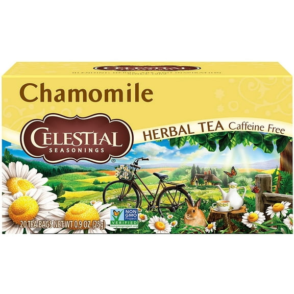 Celestial Seasonings Caffeine Free Tea Chamomile -- 20 Tea Bags