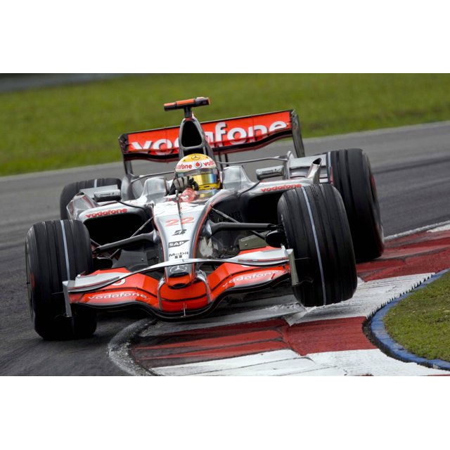 Lewis Hamilton Poster F1 Racing Art Decor Art Poster 24x36 MultiColor