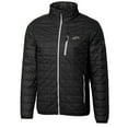 thumbnail image 2 of Men's Cutter & Buck Black Rocket City Trash Pandas Rainier PrimaLoft Big & Tall Eco Insulated Full-Zip Puffer Jacket, 2 of 3