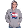 thumbnail image 5 of Betty Boop Red White Blue Patriotic Zip Hoodie Sweatshirt Women Brisco Brands S, 5 of 6