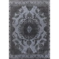thumbnail image 1 of Ahgly Company Indoor Rectangle Mid-Century Modern Light Black Oriental Area Rugs, 5' x 8', 1 of 6