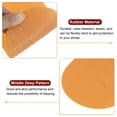 thumbnail image 4 of Uxcell 1Pair Shoe Bottom Full Sole Replacement 3.7mm Thickness Rubber Repair NonSlip for Flat Shoe, Yellow, 4 of 5