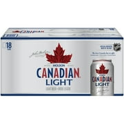 Molson Canadian Light Beer, 18 Pack, 12 fl. oz. Cans, 3.9% ABV