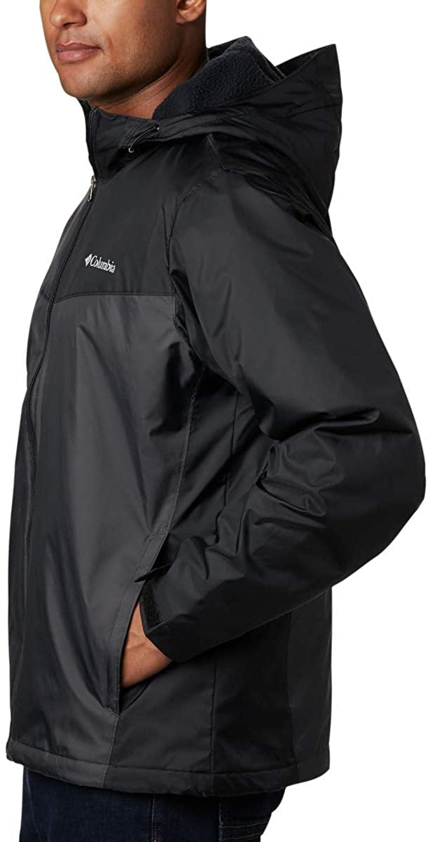 Visita lo Store di ColumbiaColumbia Glennaker Faux Sherpa Lined Jacket Giacca Impermeabile Uomo 