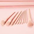 thumbnail image 3 of 10 - Piece Set of Multicolor Makeup Brushes for Women, 3 of 6
