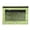 Green, variant on Huiing Red Mesh Zipper Pencil Pouch for Binders, Heavy-Duty Canvas Quick-View Mesh Pocket Mesh Stationery Bag, Multi-Use Zipper Pouch, Reinforced Metal Rings Secure 3-Ring Binder Integration
