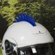 thumbnail image 5 of Cuernos Adorno Mohicano Para Cascos Motos Azul Kinlley, 5 of 6