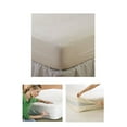 Deluxe King Size Vinyl Zippered Mattress Cover Protector Dust Bug