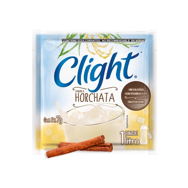 Polvo para preparar bebida Clight sabor a horchata 7 g
