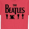 thumbnail image 3 of The Beatles - Black Band Silhouettes - Men's Short Sleeve Graphic T-Shirt, 3 of 6