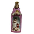 thumbnail image 2 of Figura de la Sagrada Familia de Momentos en el Tiempo, recuerdos de fiesta, juego de pesebre navideño Violeta, 2 of 9