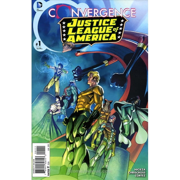 Convergence: Justice League of America #1 VF ; DC Comic Book