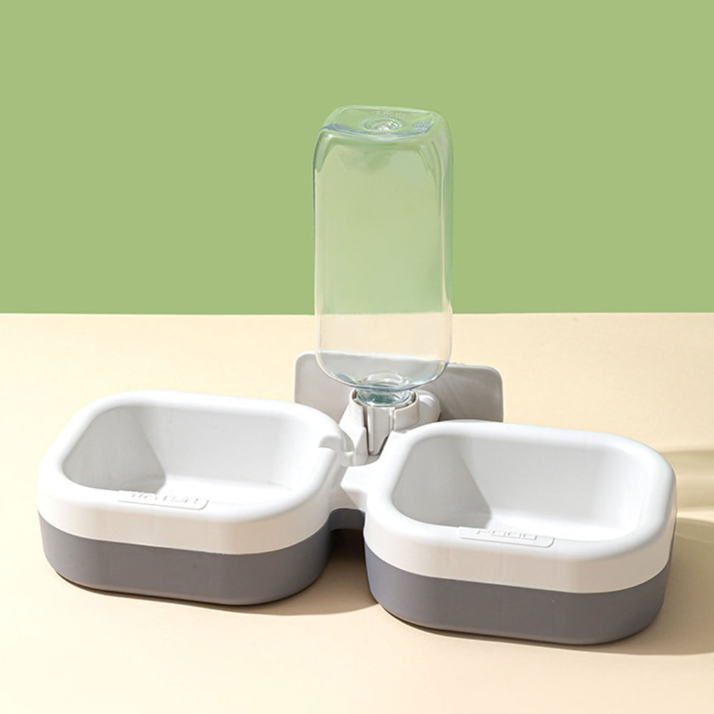 Automatic Water Dispenser Slow Feeding Pet Bowl Non-slip Dogs Food Water Bowls