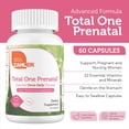 thumbnail image 2 of Total One Prenatal, Essential Once-Daily Prenatal, 60 Capsules, Zahler, 2 of 6