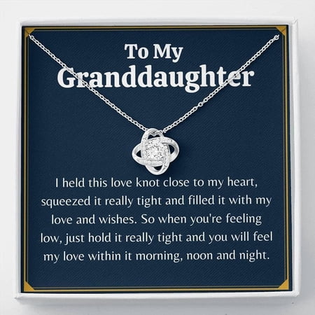 Granddaughter Birthday Gift, Granddaughter Jewelry, Granddaughter Gifts From Grandma Grandpa, Grandmother & Granddaughter Necklace, Grandkid Pendant Necklace styles On Birthday, Christmas