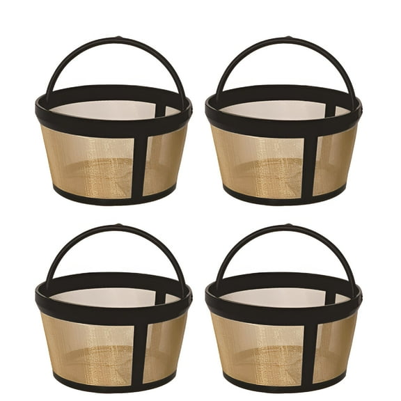 ACDANC Reusable 4-5 Cup Coffee Basket for All 4 Cup Coffee Machines and Makers - Replacement Permanent Filter - BPA Free,1Pcs