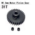 thumbnail image 1 of Engranajes de Motor M1 5mm Rc con tornillos M3 23t-34t piñón de Metal para camión Buggy 1/8 Rc Tmvgtek libre de BPA, 1 of 8