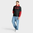 thumbnail image 4 of Men's Fanatics Black Atlanta Falcons Helmet Retro Pullover Hoodie, 4 of 7