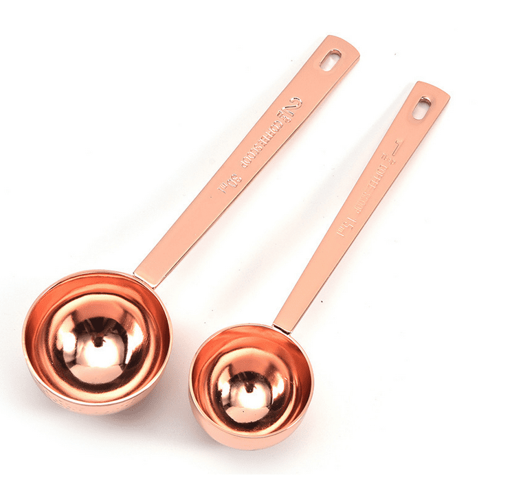 Details about   Cooking Measuring Spoon Cup Cutlery Kitchen Rose Gold Set Stainless Steel 
