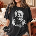 thumbnail image 3 of Dolly Portrait Tshirt, Retro Country Music Shirt, Vintage Western Cowgirl Concert Graphic T-shirt, Called Dolly Dolly Fan Merch, 3 of 5