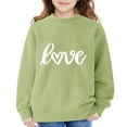 thumbnail image 2 of Mercatoo Girls Oversized Heart Sweatshirts Long Sleeve Crewneck Sweater Cute Prepp𝐲 Hoodies for Teen Girls Trendy Fall Winter Clothes, 2 of 6
