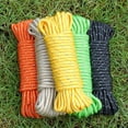 thumbnail image 3 of Zhuge piezas de cordón de nailon trenzado de 4 mm para acampar, hamacas, tendedero, senderismo, pesca, 10 yardas, color caqui, 3 of 4