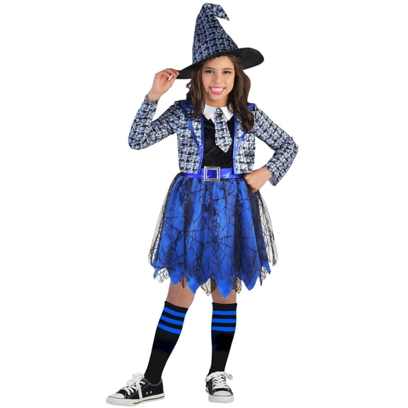 Wicked School Witch Halloween Costume for Children, Girl's Size S (6/6x), by Way to Celebrate