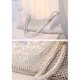 thumbnail image 1 of Bolso elegante, bolso hobo con diamantes de imitación para bolso de noche brillante, bolso hobo con diamantes de imitación para mujer, creado con maestría, 1 of 9