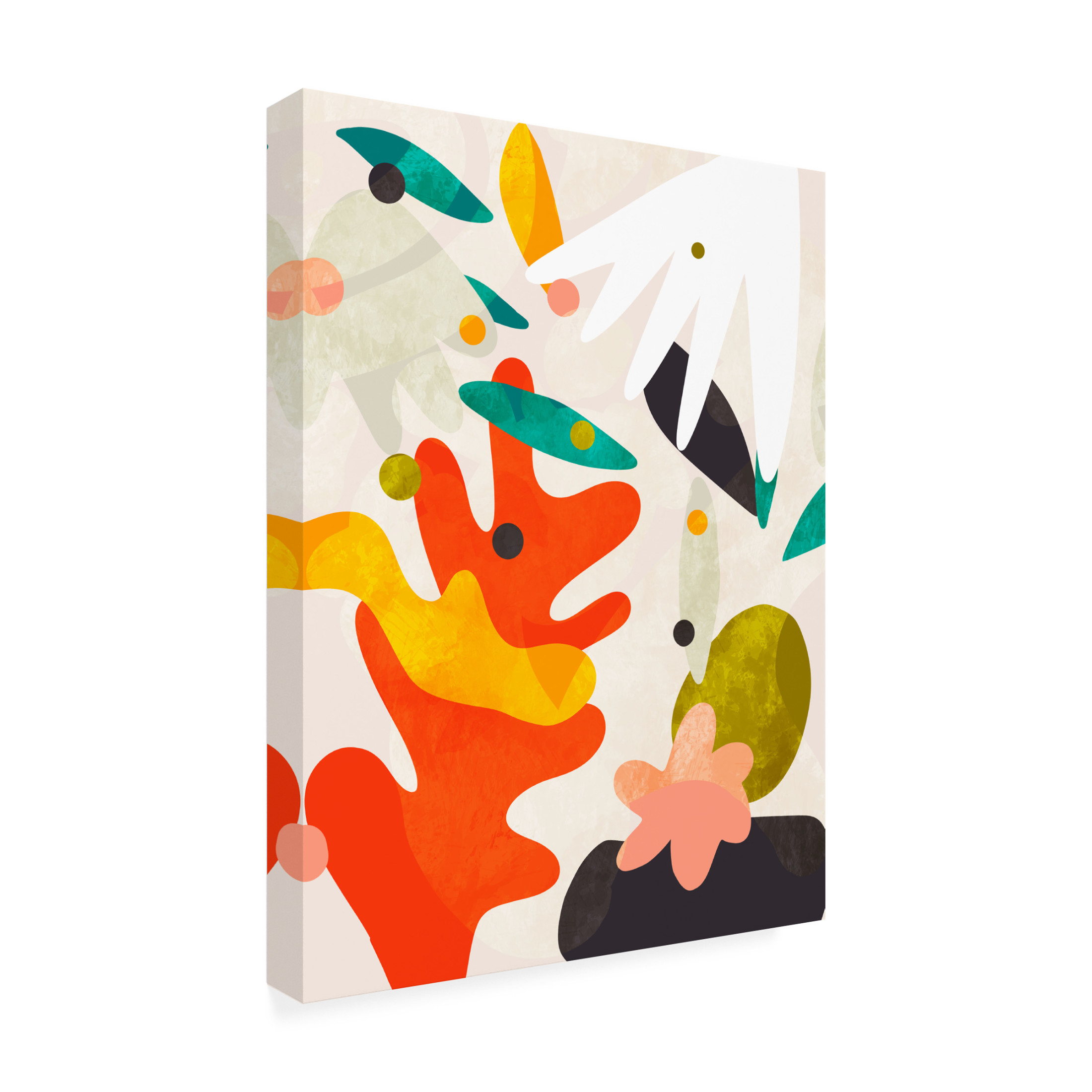 Trademark Fine Art Ana Rut Bre Cutouts Bauhaus 4 Canvas Wall Art