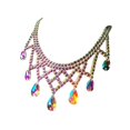thumbnail image 2 of Collar de baile, elegante y brillante, accesorio llamativo, precioso para el salón de baile. Estilo C, 2 of 8