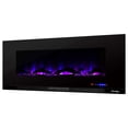 thumbnail image 6 of E-Flame USA Livingston Wall Mount LED Electric Fireplace - 3D Fire Effect, 6 of 12