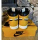 thumbnail image 4 of Jo r-dan 1 Retro OG High Yellow Toe (Taxi) ~ 555088-711 ~ Size 10.5, 4 of 6