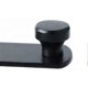thumbnail image 4 of Door Lock Hasp Lock Door and Window Sliding Latch Latch Lock Latch Bolt Shed Sliding Door Lock Sliding Lock (Black), 4 of 5