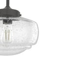 thumbnail image 5 of Hunter - Saddle Creek 1-light Noble Bronze, Small Pendant Light, Dimmable, Schoolhouse Style, Schoolhouse Shaped, for Bedrooms, Kitchens, Dining, Living Rooms - 19187, 5 of 10