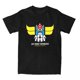 thumbnail image 5 of Camisetas divertidas de parodia de gato KISS Hiss para hombre camiseta de grupo de Rock Meow camiseta de banda de Rock de algodón envío directo, 5 of 7