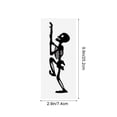 thumbnail image 3 of Halloween Scary Window Stickers--Skeletons Style, 3 of 6