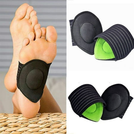 - Cushion Foot Arch Supports Insole Pads Plantar Fasciitis Aid Fallen Arches Flat