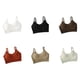 thumbnail image 4 of Guardurnaity Chaleco corto de punto liso sin mangas, chalecos acanalados sexys, cómodo, transpirable, suave, de alta elasticidad, camiseta sin mangas con Prendas para la parte del cuerpo Blanco Guardurnaity AP017932-01, 4 of 6