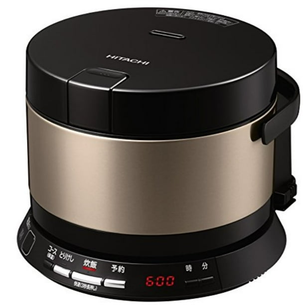 hitachi ih rice cooker ohitsugozen 2.0 go2cups (300g / 10.5oz), brown