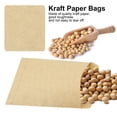 thumbnail image 4 of 100 Bolsas De Kraft, Estilo Sobre De Almacenamiento Autoadhesivo, Fuertes Y Resistentes Para Semillas De Trigo, Maíz, Arroz, Bolsas Kraft, Con Bordes Lisos, Mano De Obra Fina, 4 of 7