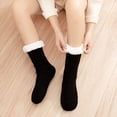thumbnail image 2 of OugPiStiyk Womens Winter Super Soft Warm Cozy Fuzzy Fleece-Lined with Grippers Slipper Socks, Health & Beauty Care Products, 2 of 5